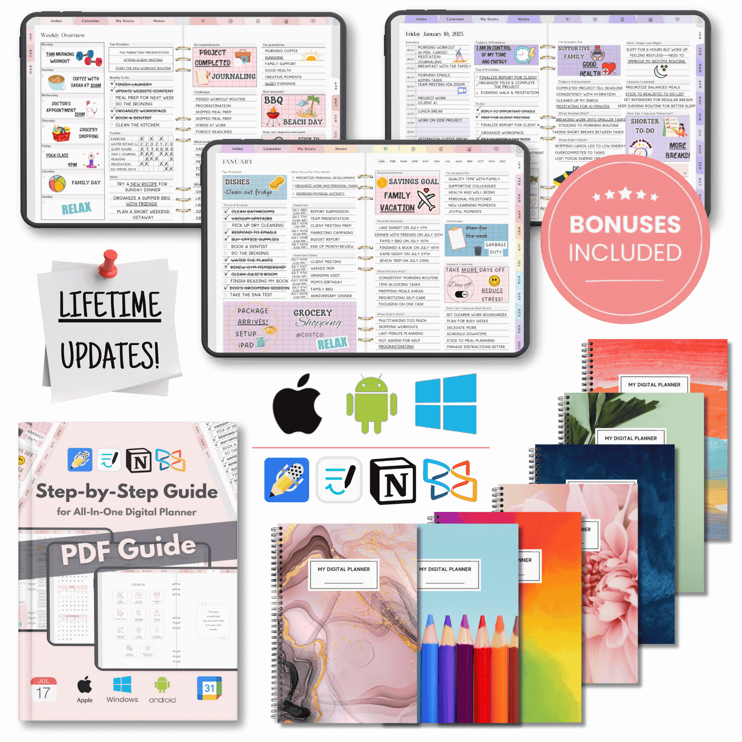 All In One Digital Planner